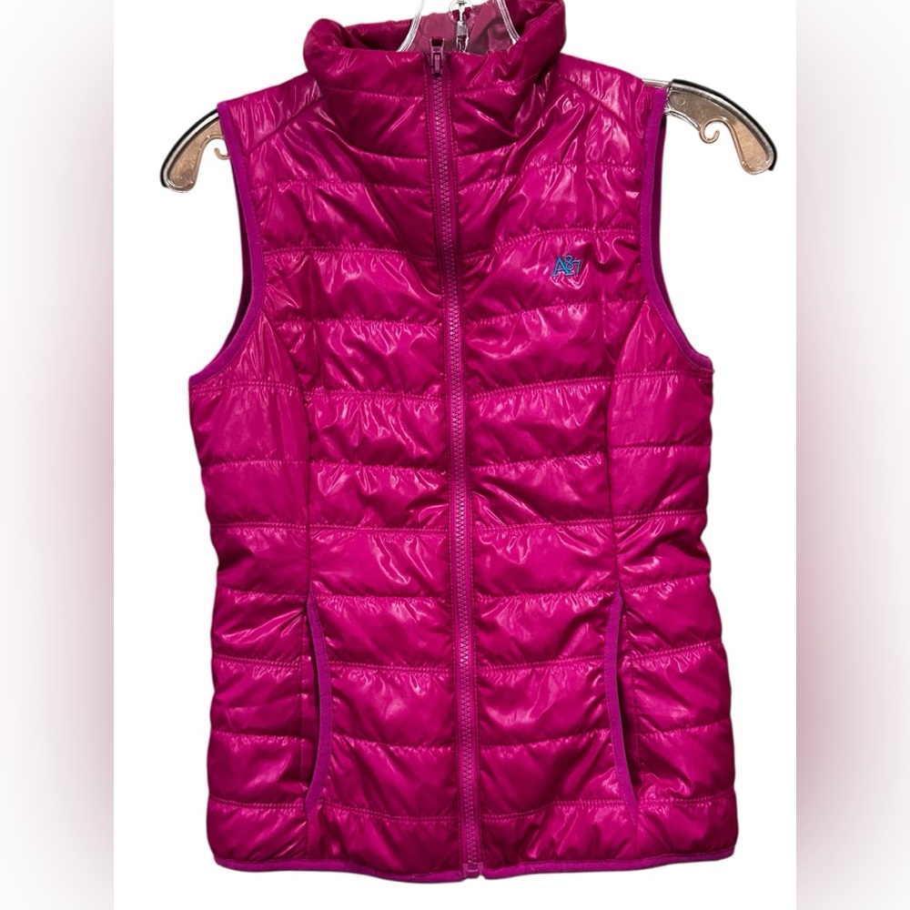 Aeropostale Kids Pink Puffer Vest